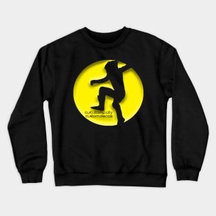 Curb Stomp- Yellow Crewneck Sweatshirt